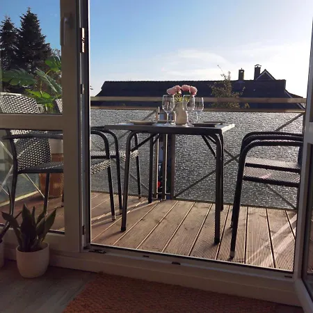 شقة Schaake - Charmante Reetdachwohnung & Kostenfreier Parkplatz هوكسيل